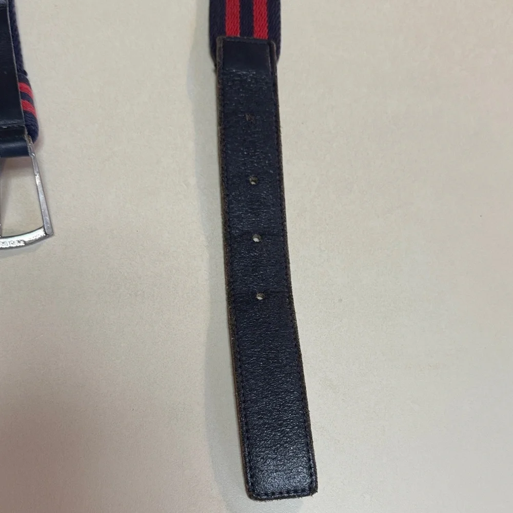 Izod Boy’s Navy and Red Belt Size 34